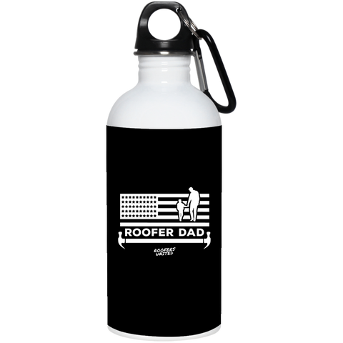 ROOFER DAD - Stainless Steel Water Bottle